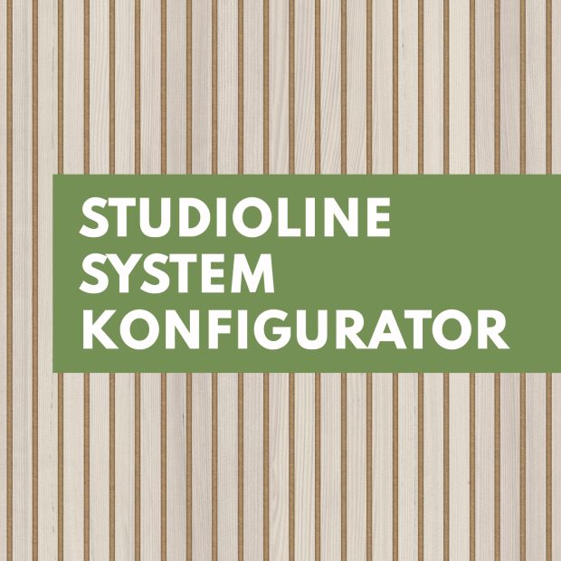 StudioLine System Konfigurator für Akustikplatten